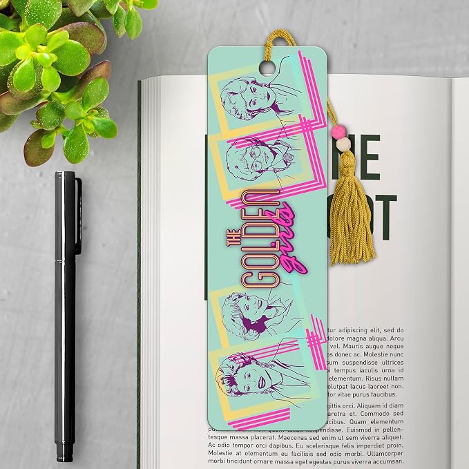 The Golden Girls - Neon Premier Bookmark Stationery