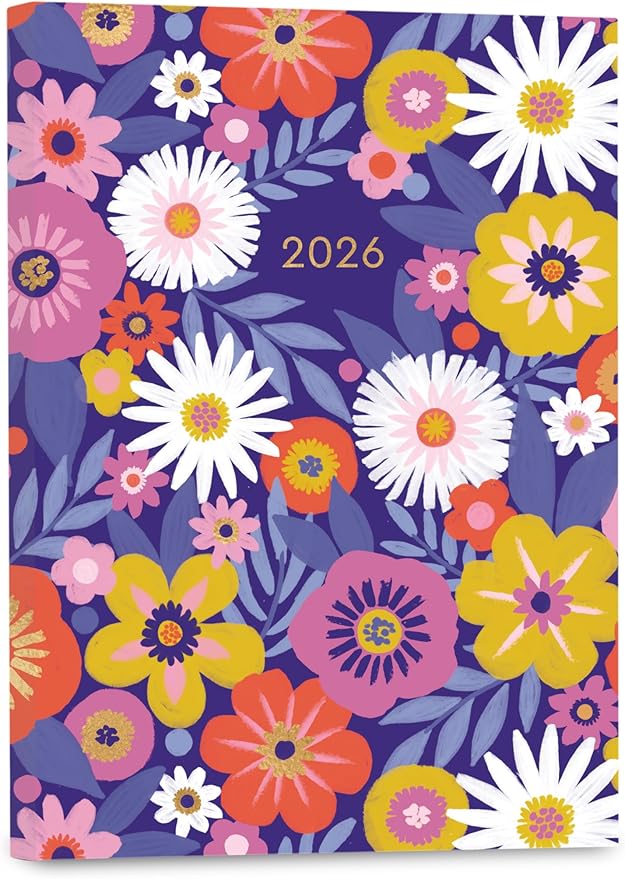 High Note 2026 Planner, 12-Month Weekly & Monthly Flexible Cover Calendar Book with Goal & Project Planning Pages, 2026, 5.75" x 7.5", by Jess Phoenix
