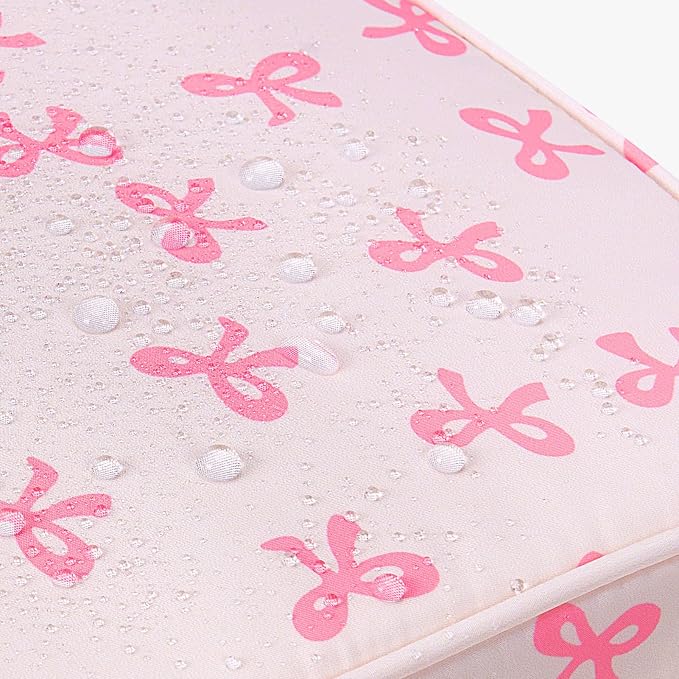 Floral Bible Cover Case for Women, Aesthetic Large Carrying Case, Quilted Bible Tote Bag Organizer Study Supplies
