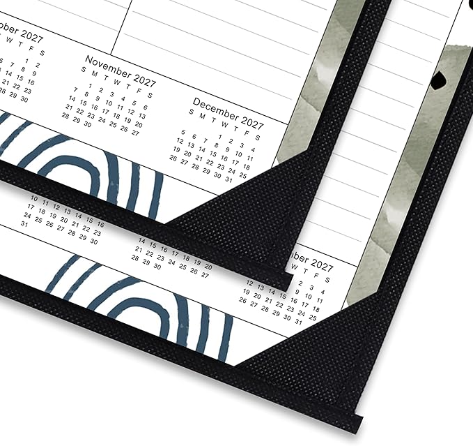 2026-2027 Desk Calendar - Large Desk Calendar 22'' x 17'', Jul 2026 - Dec 2027, 18 Months Calendar 2026-2027, Desk Pad, Large Ruled Blocks, Notes Section, Great Desk/Wall Calendar Organizer