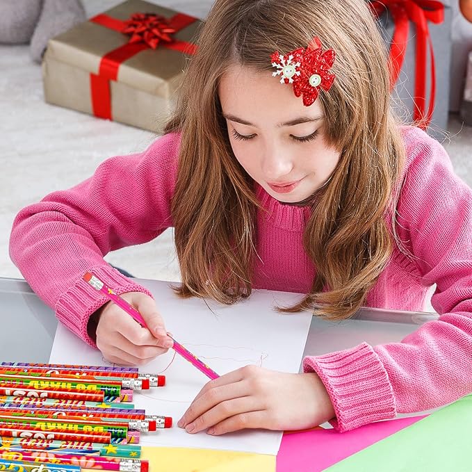 Cinrobiye 100 PCS Inspirational Pencils Bulk,Motivational School Wood Pencils,Encourage Positive Pencil Party Favors Gifts Pencil Back to School Supplies for Student Teacher Classroom Reward