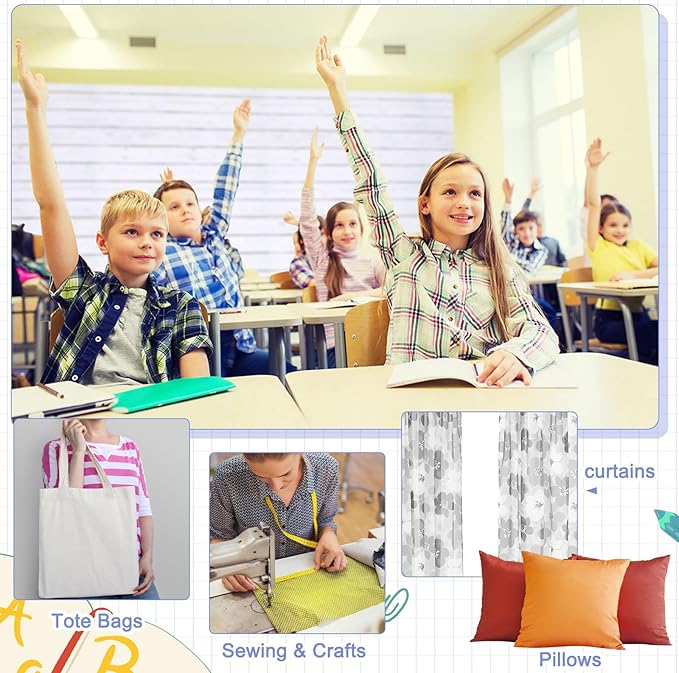 Mindsoft Bulletin Board Paper 48'' x 107'' Class Boards for Classroom Bulletin Boards Everyone is Welcome Classroom Board Decor Pillows Curtains Crafts(White Wood,1 Pc)