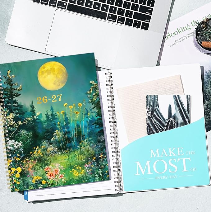 Planner 2026-2027 - 2026-2027 Planner Weekly and Monthly from Jul. 2026 - Jun. 2027, 9" x 11", 2026-2027 Weekly and Monthly with Coated Tabs, Reference 2026-2027 Calendar