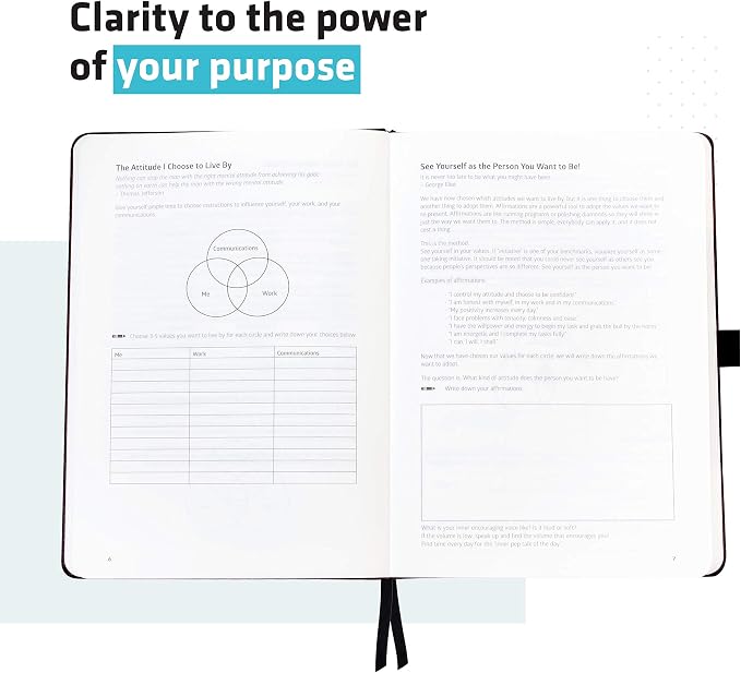 Action Day 2026 Weekly Planner - Effective Planning System to Increase Productivity,To-Do List,Weekly Goals,Projects,Teamwork,Daily Diary,Yearly & Monthly overview, Notes Pages (Black, 8x11 Inch)
