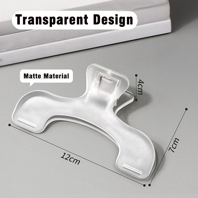Magnetic Leather Bookmarks Set with Transparent Book Holder,Double Sided Strong Magnetic Page Markers,Hands Free Reading Book Clips for Book Lovers Students Teachers Sheet Music Class Notes