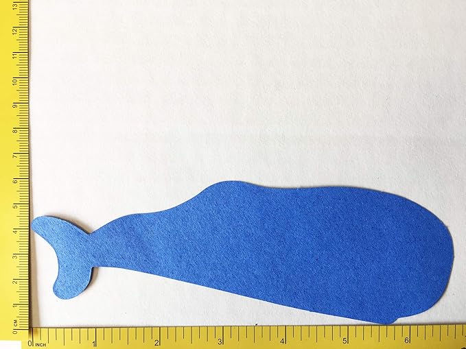 5.5” Ocean Large Creative Cut-Out Set, with Octopus, Dolphin, Whale and Shark, 31 Cut-Outs per Design in a Pack for Classroom Décor, Ocean Theme and Craft Activities for Kids