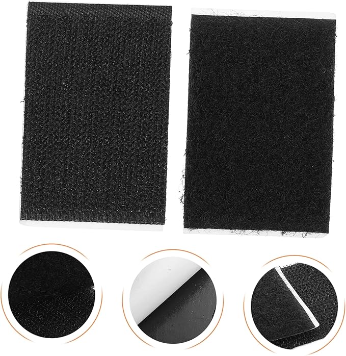 LALAFINA 100pairs Double-Sided Bonding Tape Adhesive Strips for Carpet Easy Fixing Installation Tapes for Home Rug