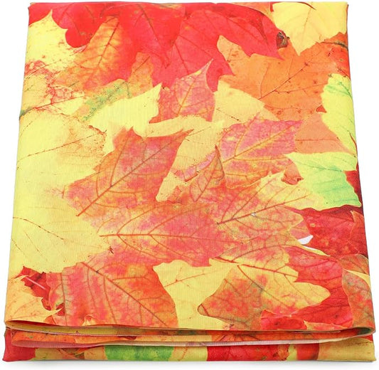 Mindsoft Bulletin Board Paper 48'' x 107'' Class Boards for Classroom Bulletin Boards Everyone is Welcome Classroom Board Decor Pillows Curtains Crafts(Fall Leaves,1 Pc)