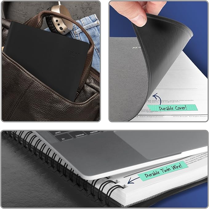 AT-A-GLANCE 2027 Appointment Book Planner, Daily, 6.5" x 8.75", The Action Planner, Black (70EP030527)