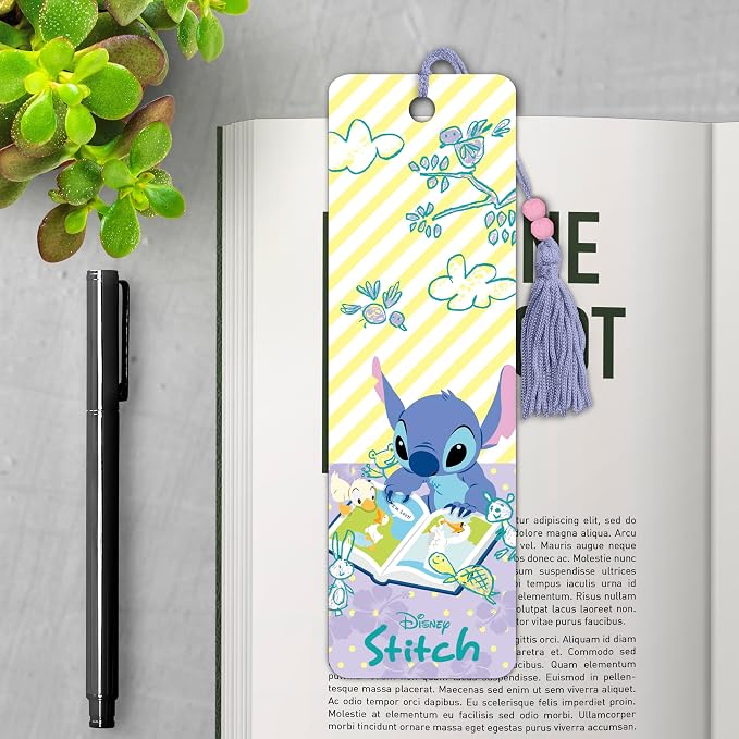Disney Lilo & Stitch - Reading with Ducks Premier Bookmark Stationery