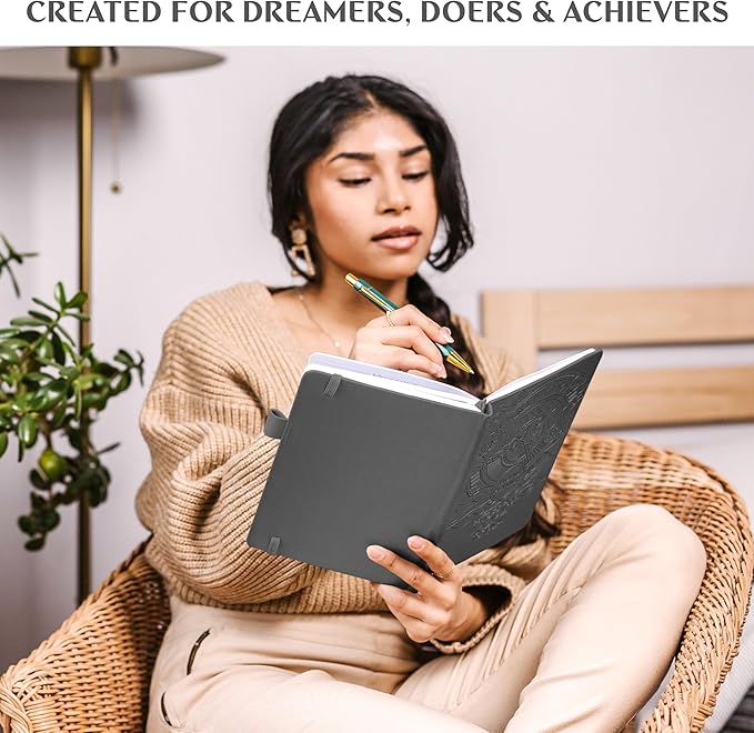 Legend Planner Jan 2026 – Jan 2027 Dated Weekly & Monthly Planner to Hit Your Goals, Increase Productivity & Live Happier. Organizer Notebook & Productivity Journal. A5 Hardcover (Mystic Gray)