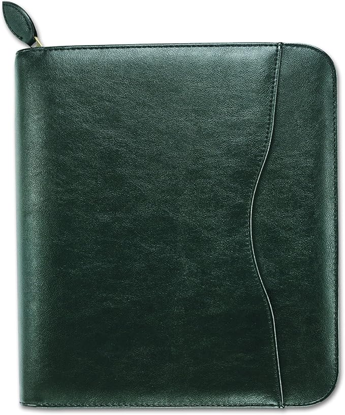 Day-Timer 82831 Avalon Simulated Leather Starter Set, 8 1/2 x 11, Black