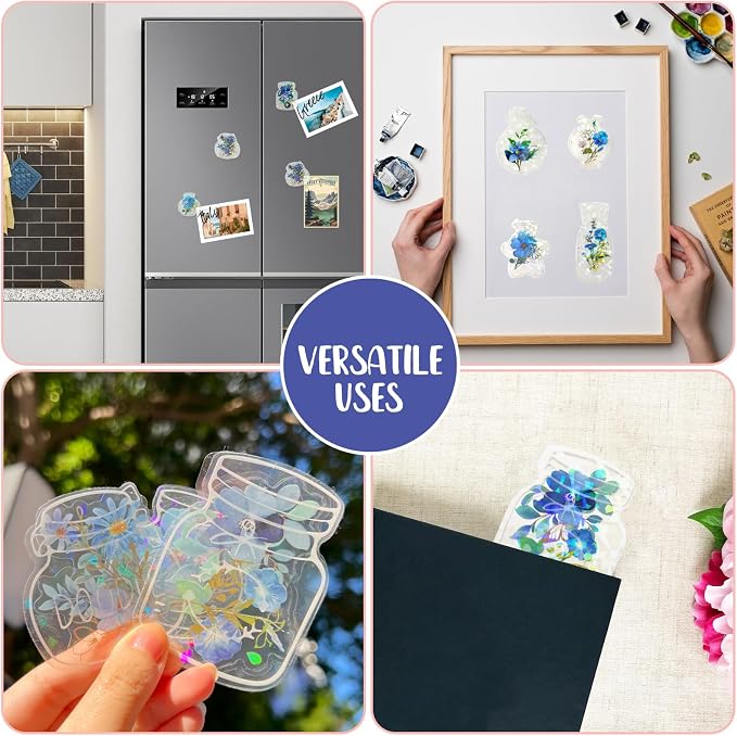 Thousand Flower Bookmark,DIY Rainbow Bookmark Making Kit for Spring Favors