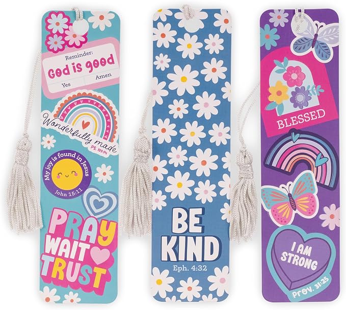 Shine for Jesus Stickers Paper Bookmark Set