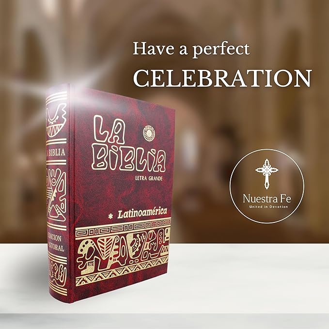 la Biblia latinoamericana letra grande - Biblia latinoamericana catolica - Biblia catolica en español letra grande - biblia en español letra grande - bible in spanish biblia catolica latinoamericana