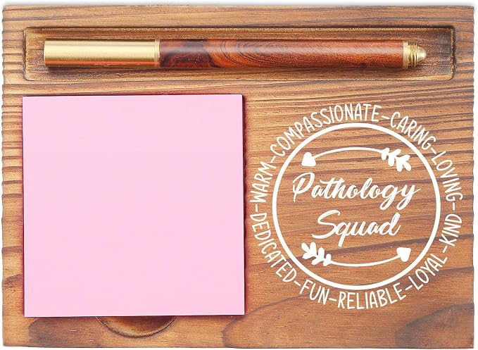 Pathology Squad Desk Organizer, Inspirational Sticky Note Holder, I'll Be There for You, Gifts for Pathologists, Lab Technicians, and Medical Staff EDP138
