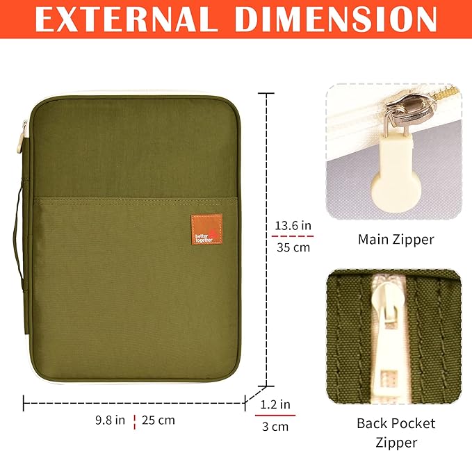 Lanola A4 Document Bags Portfolio Waterproof Business File Holder Travel Gear Organizer Electronics Accessories Bag