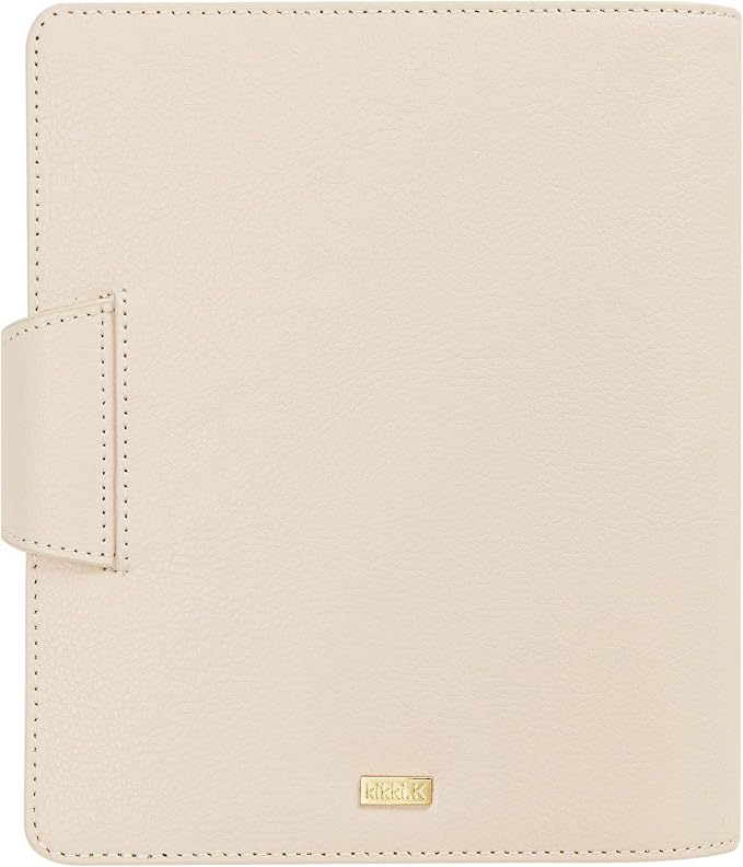 Kikki.K Leather Personal Planner Large Signature Range Almond,11512801