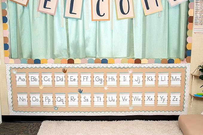 Teacher Created Resources Everyone is Welcome Alphabet Bulletin Board (TCR7120)
