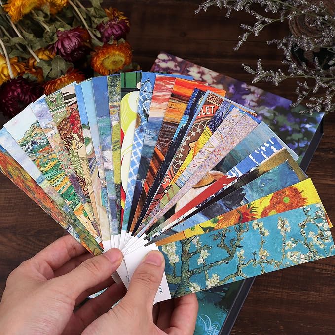 Dizdkizd 30pcs Vintage Bookmarks