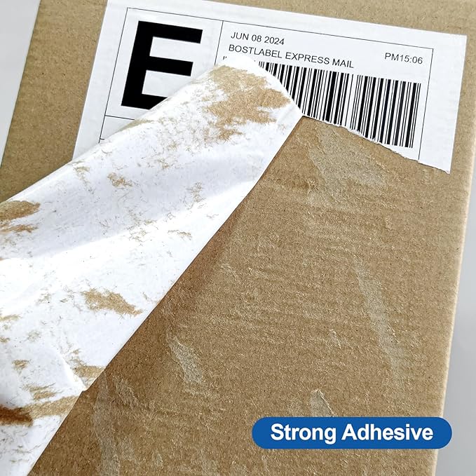 8.5"x5.5" Half Sheet Shipping Labels for Laser & Inkjet Printers, 500 Sheets 1000 Pcs Half Page Labels, Self Adhesive Mailing Address Stickers