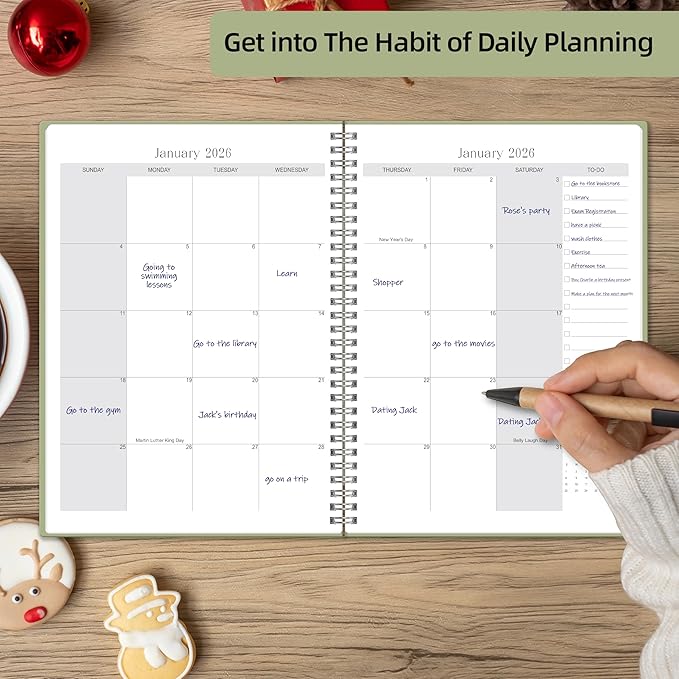 Monthly Planner 2025-2027, July 2025 - June 2027, 7" x 9", 2 Year Calendar 2025-2027 Monthly Planner, 24 month Calendar Perfect for School & Office