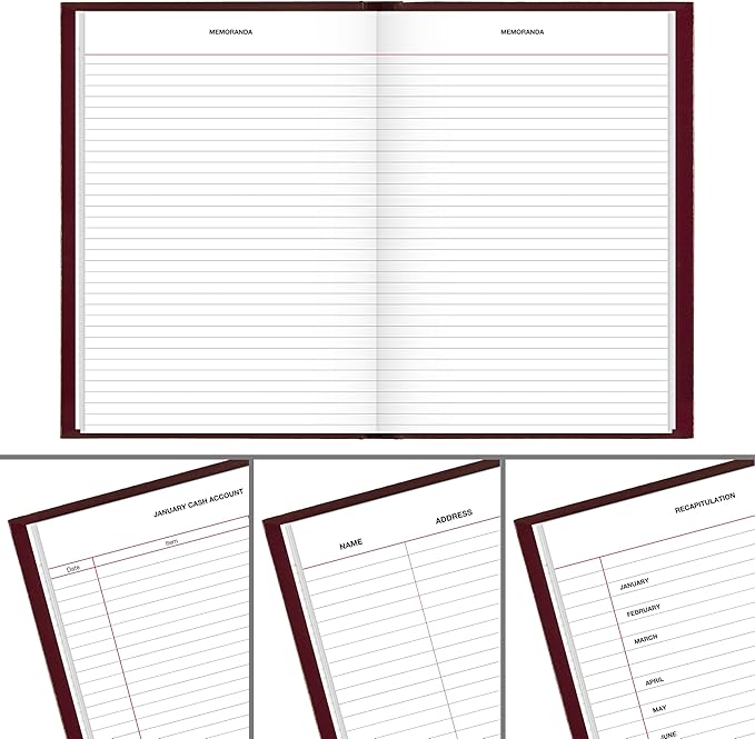 AT-A-GLANCE 2027 Daily Planner, Standard Diary, 5.75" x 8.25" Reminder Journal, Hardcover, Red (SD3891327)