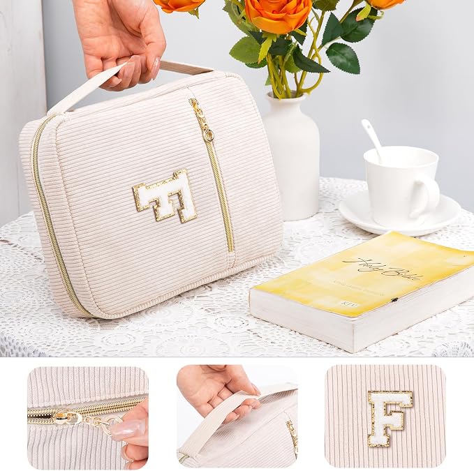 Personalized Bible Cover for Women & Men - Bible Case with Pockets for Study & Travel