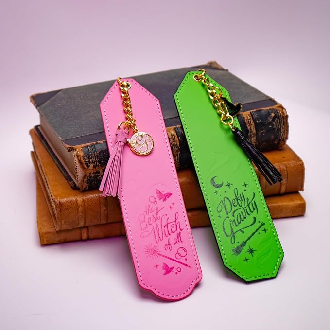 Wicked: Glinda and Elphaba Bookmark Set by The Noble Collection