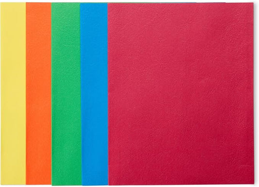 Amazon Basics Two-Pocket File Folders, Letter Size, Assorted Colors, 25-Pack