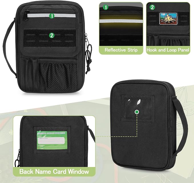Damero Handbook Cover Compatible with BoyScouts Handbook, Book Sleeve Protector for BoyScouts Manuals