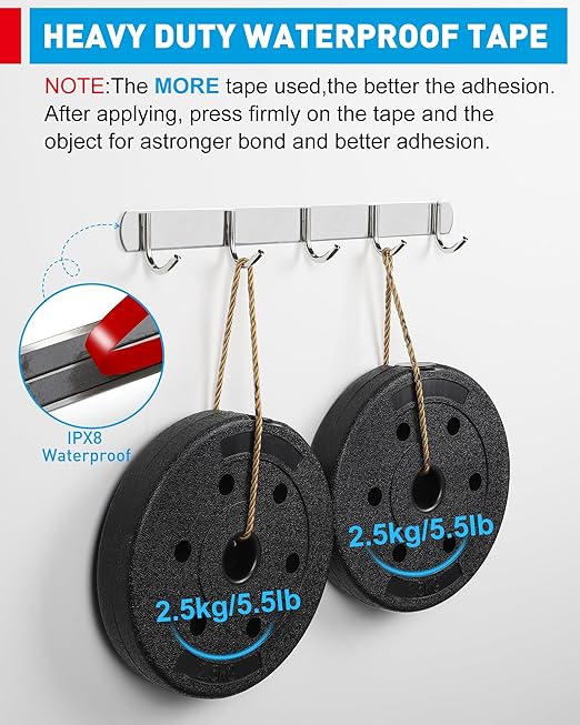 EMITEVER Double Sided Tape Heavy Duty, Tesa Adhesive Mounting Tape Waterproof, 0.59IN x 15.4FT Strong Acrylic Foam Tape for Walls, Automotive, Home Office Decor