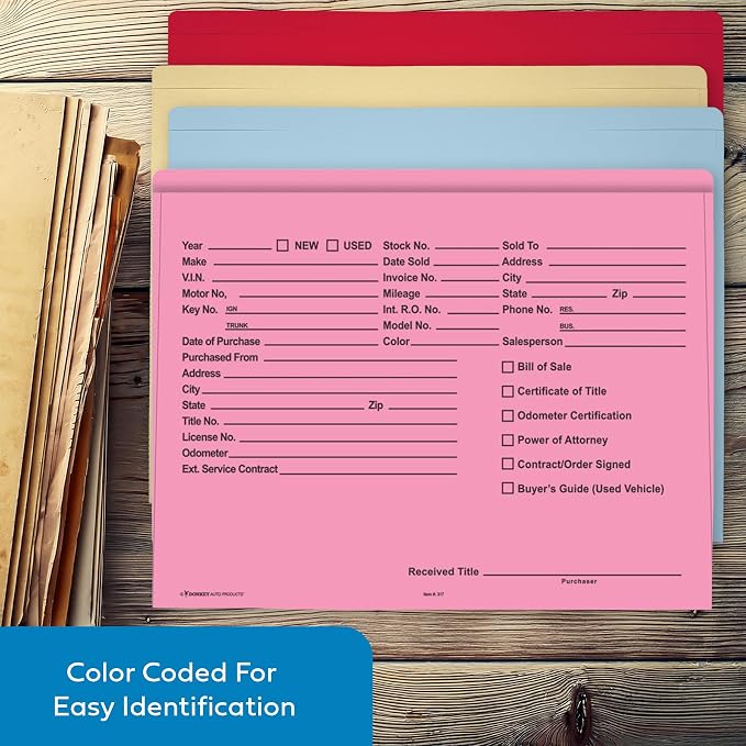 Printed Heavy Duty Deal Jackets – Pink (100 Shrink Wrapped)