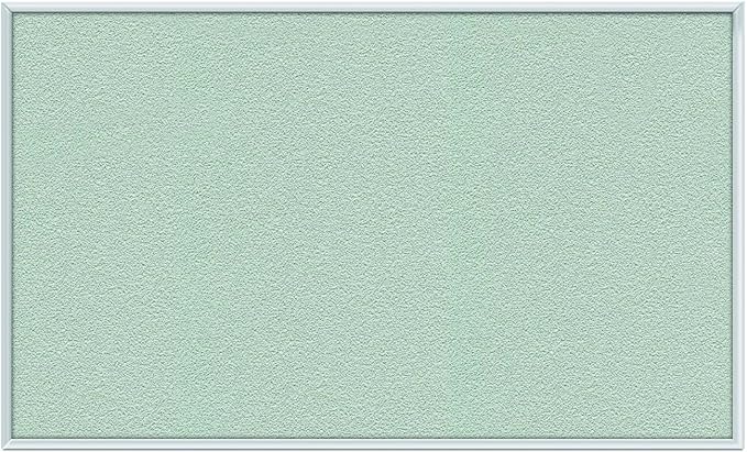 Ghent Silver Vinyl Bulletin Board, 2" x 3", Aluminum Frame, Made in the USA