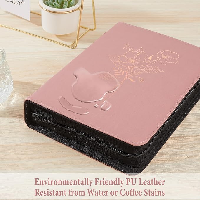 Bible Cover Case for Women and Men, PU Leather Bible Bag Bible Study Supplies Accessories with Detachable Wrist Strap