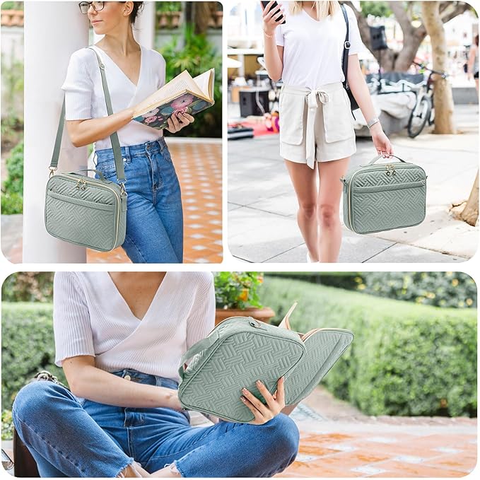IMAGINING Bible Cover for Women - Stylish Large Bible Covers - Bible Case with Handles - Bible Bag Journal Case - Bible Carrying Case for Women - Bible Gift - Book Protector for Book Lovers