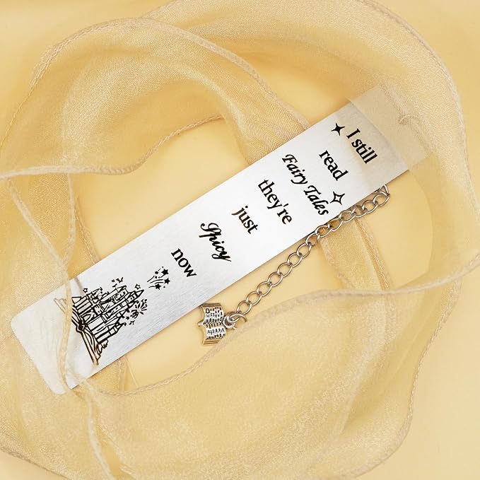 Funny Bookmark Gifts for Spicy Fairytale Book Lovers Gifts for Women Bookish Birthday Christmas Reading Gifts for Spicy Reader Romance Lover Bookworm Valentine Graduation for Girls Friends