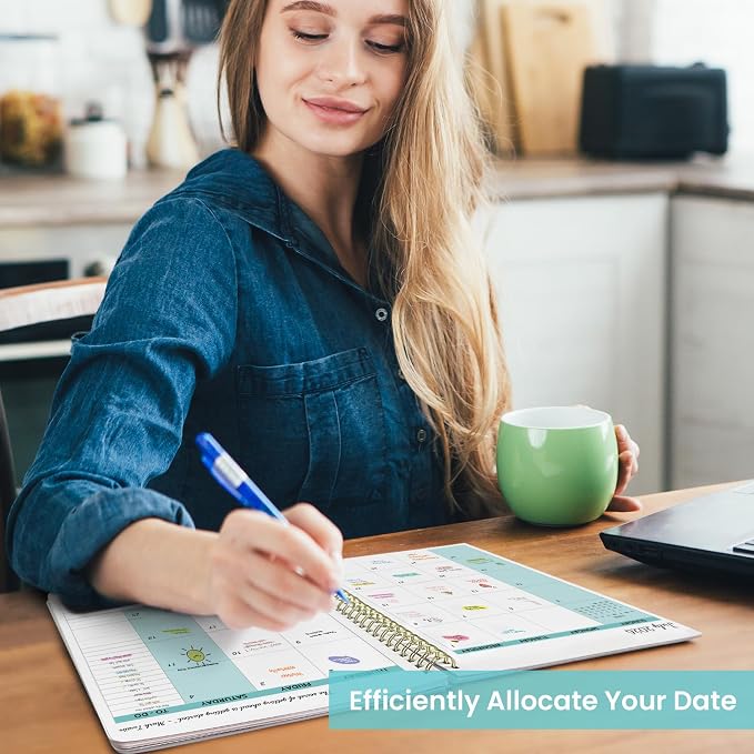 Monthly Planner 2026-2027, 3 Pack, 18 Months Calendar Planner 2026-2027, Runs from July 2026 - December 2027, 7" x 10", Perfect for School Office Home Planning - 3Black
