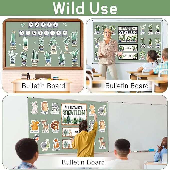 Sage Green Bulletin Board Roll Reusable Waterproof Erasable Bulletin Board Fade Resistant Wrinkle Resistant Poster Non-Woven Fabric Bulletin Board Roll for Classroom Decor Wrap Craft 15.55" x12ft