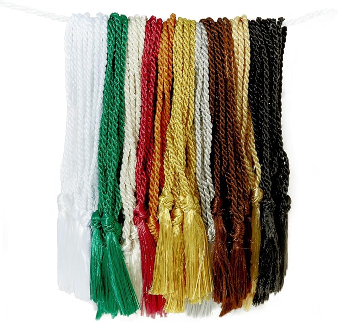 Tassel Depot 100 Floss Bookmark Tassels - Earth Tone Assortment
