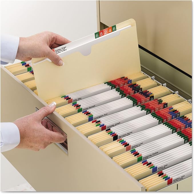 Smead File Jacket, Straight-Cut Tab, 2" Expansion, Letter Size, Manila, 50 per Box (75470)