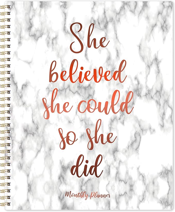 Monthly Planner 2026-2028, Planner 2026-2028, July 2026 - June 2028, 8.5“ x 11” with Ample Blocks and 2 Years Monthly Tabs