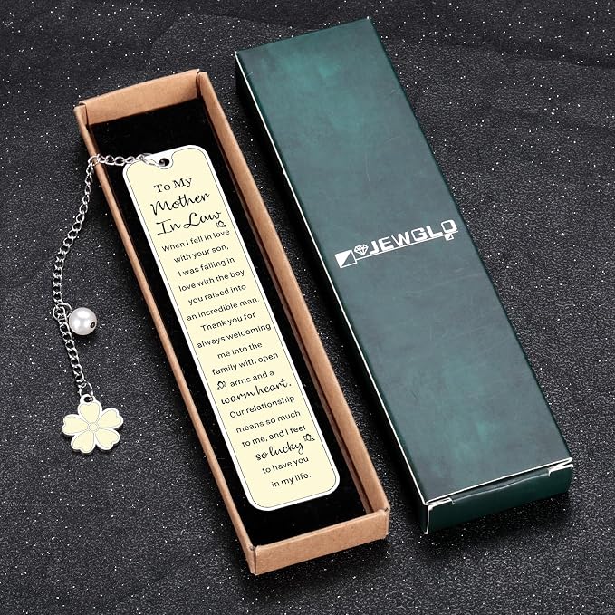 Mother in Law Mothers Day Birthday Wedding Gifts Future Mother in Law Birthday Gifts Metal Bookmark Mothers Day Gift for Mom in Laws Bookish Gift for Motherr in Laws Bookmarks for Book Lovers Women