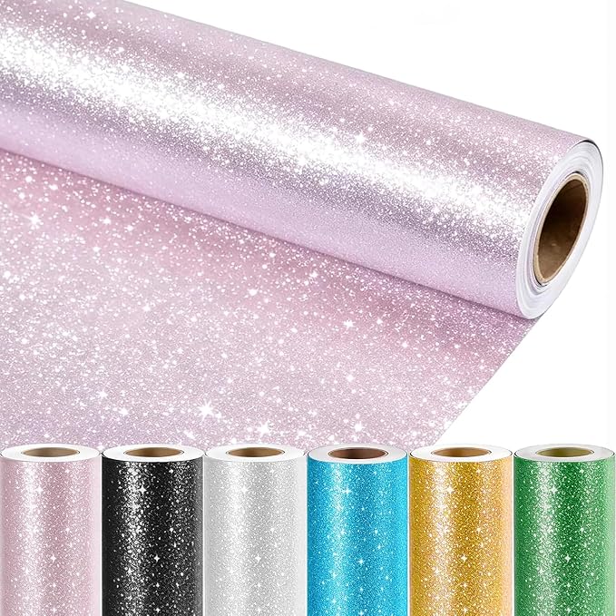 16" × 30ft Pink Glitter Bulletin Board Roll Reusable Board Background Paper Wallpaper DIY Art Crafts Poster Paper Classroom Bulletin Board Decor for School Office Arts Crafts Home Wall Decor Supplies