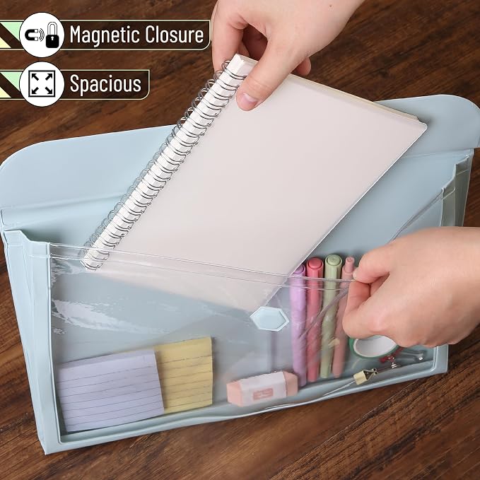 Mr. Pen- File Folder, Travel Folder for Documents, Document Organizer, Folders for Documents, File Folders, Documents Organizer, Office Folders