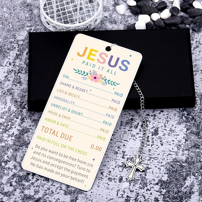 First Communion Gifts for Girls Jesus Bookmark for Women Her Christian Baptism Confirmation Gifts for Teen Girls Bible Accessories Bible Study Religious Catholic Bookmark for Women Jesus Easter Basket