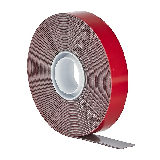 Scotch-Fix Double-Sided Extreme Exterior Mounting Tape - 1 Roll (19mm x 5m) - for Outdoor Extreme Use, Weather Resistant, Permanent Tape, 100% Adhesive, 3M Advanced Technology - Holds up to 13kg