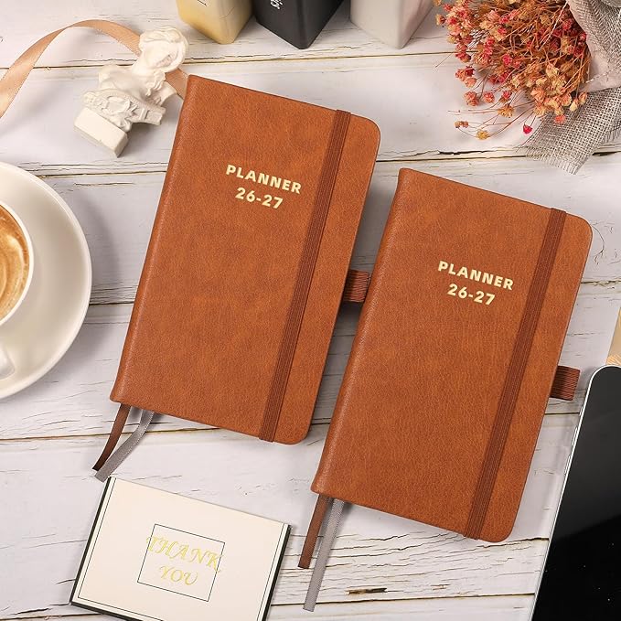 2026-2027 Pocket Calendar - 2026-2027 Pocket Planner from Jul. 2026 to Jun. 2027, Academic Planner for Purse, 6.4'' x 3.8"