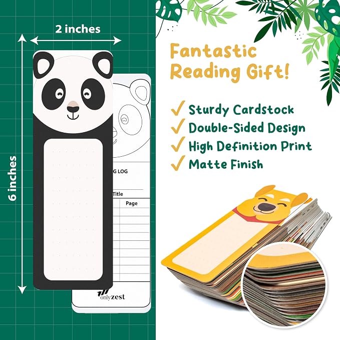 Fun Bookmarks in Bulk for Kids - 100 Pack Kids Book Mark for Reading, Gifts for Students from Teachers, Bookmarks for Boys, Girls, Classrooms Rewards, Reading Incentives