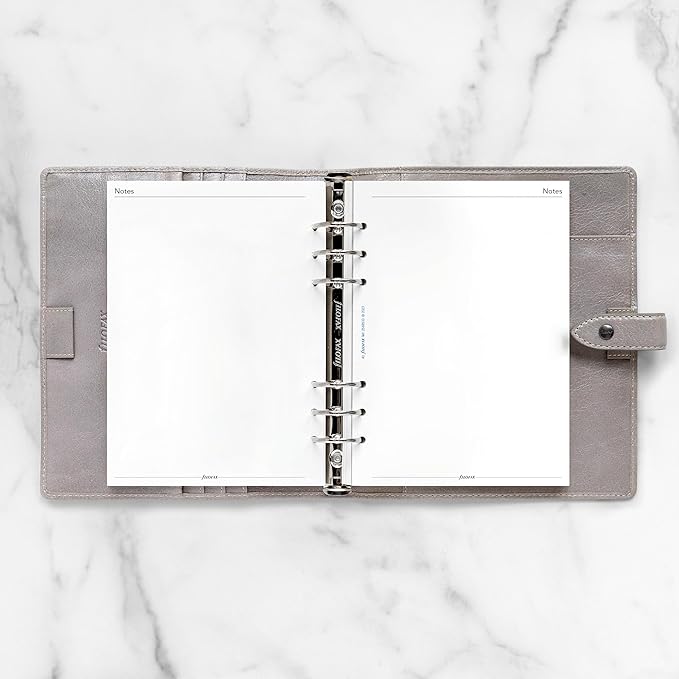 Filofax Calendar Diary Refill, A5 Size, Month-to-View, White Paper, English, 2025 (C68510-25)